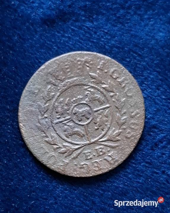 1 grosz Stanisław August Poniatowski słabszy Wejherowo