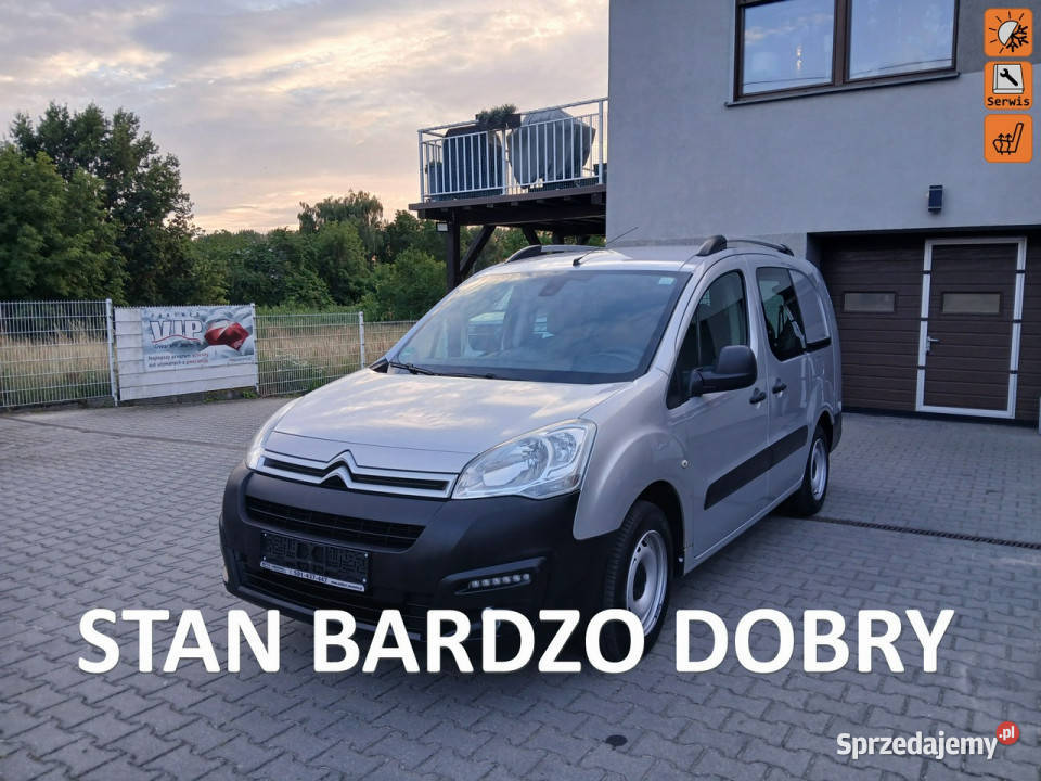 Citroen Berlingo 16HDI LONG brygadówka Citroën zachodniopomorskie Gryfino
