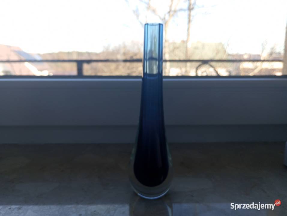 Wazon szklany sommerso Murano Biłgoraj