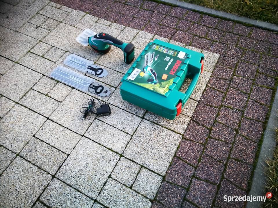 Nożyce do trawy żywopłotu Bosch ASB 108Li Lubin sprzedam