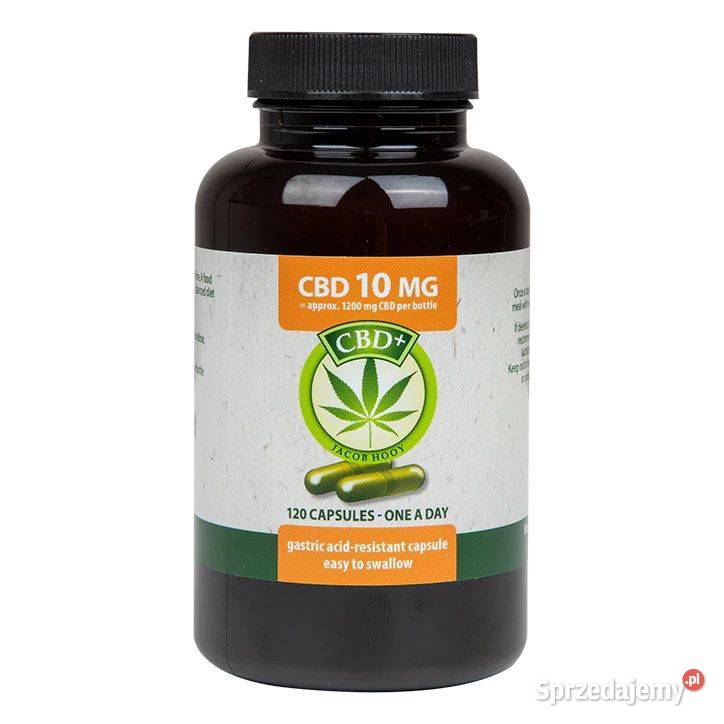Jacob Hooy CBD 10mg 120 Kapsułek Łódź