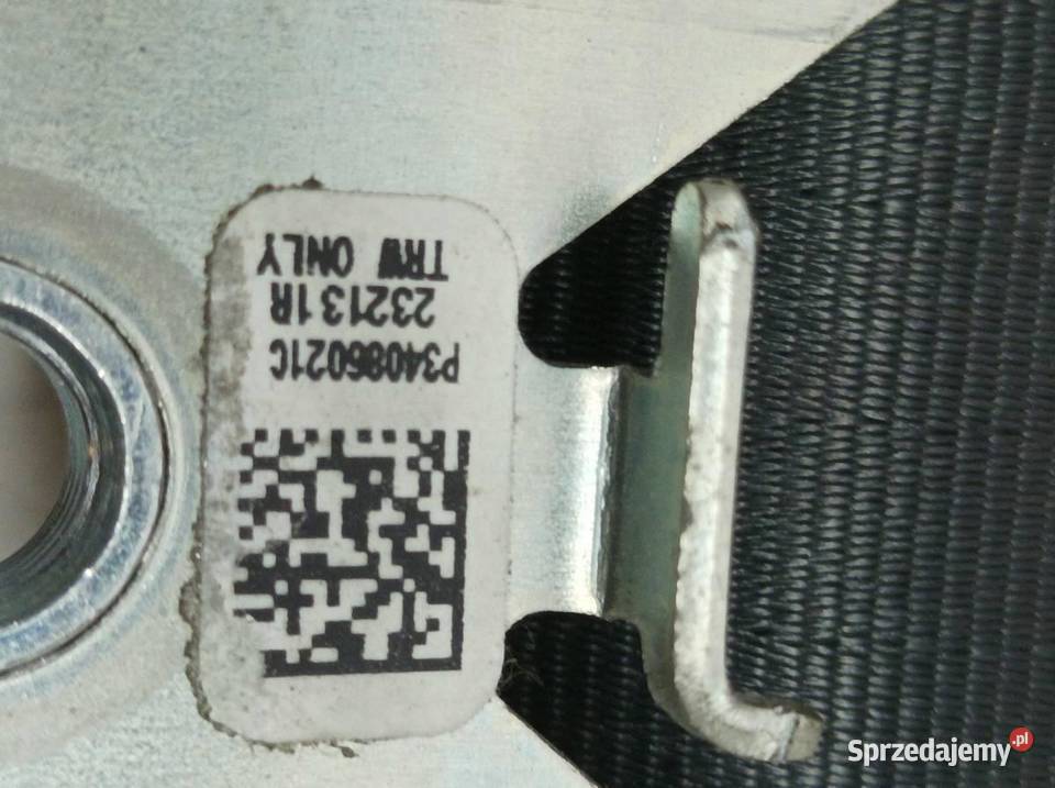 PAS BEZPIECZEŃSTWA PRAWY PRZÓD PASAŻERA 5C