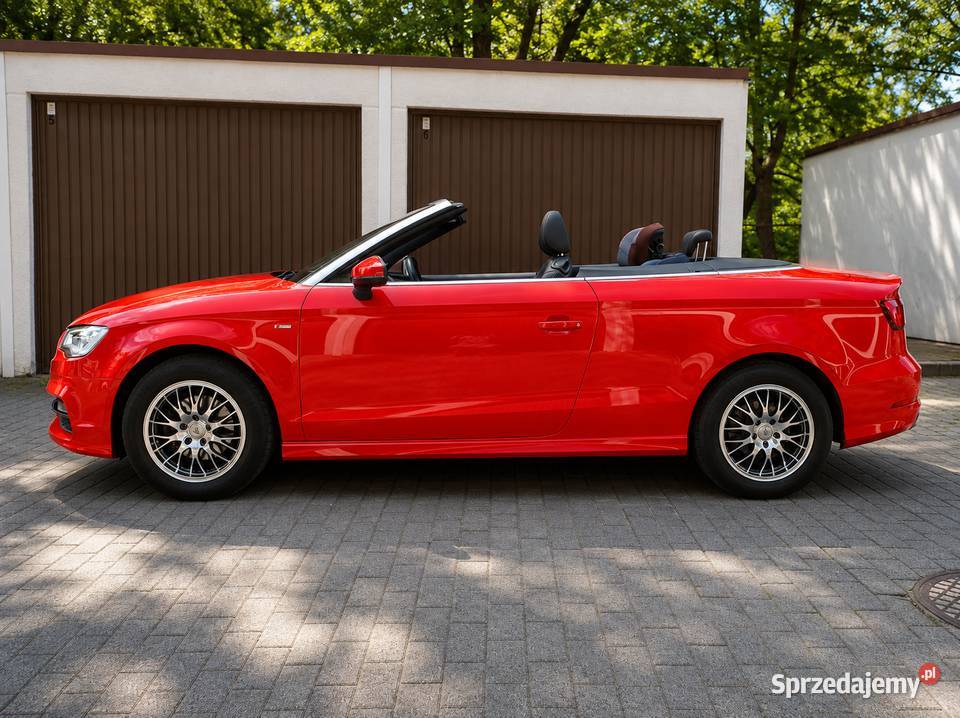 Audi A3 2016 r carbriolet 20 TDI sline garażowany