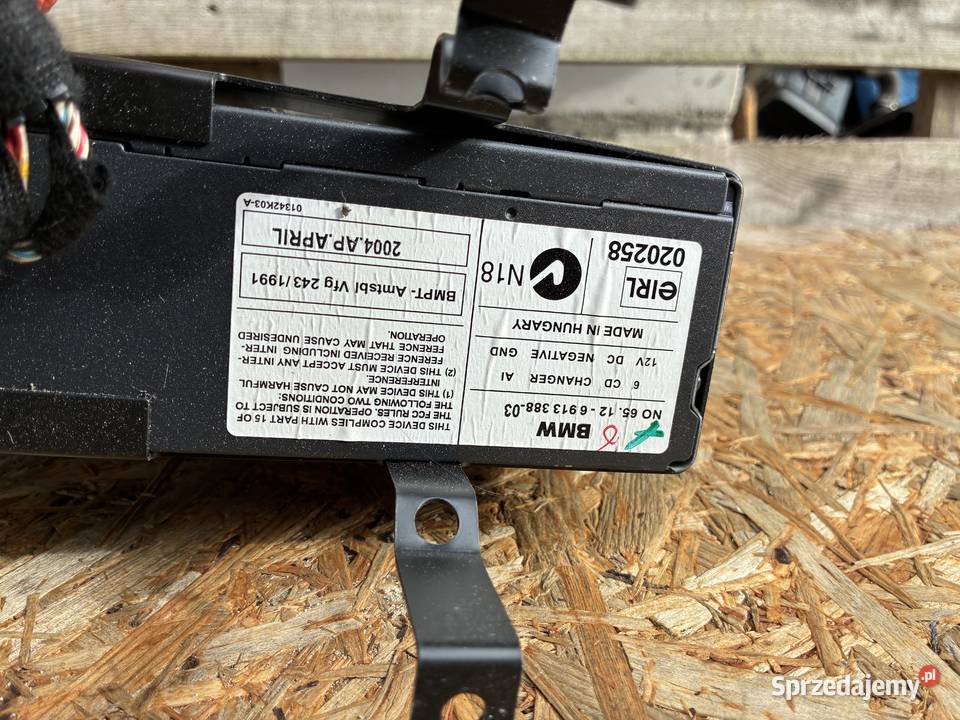 Zmieniarka Płyt CD Bmw X3 osobowe Części samochodowe Wisznice sprzedam