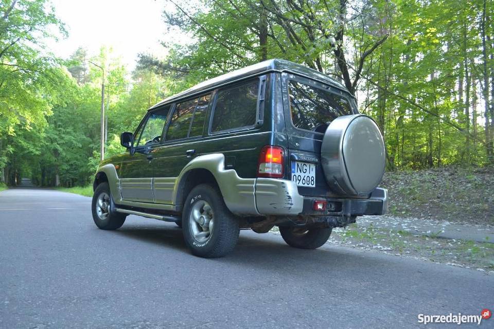 Hyundai Galloper AKTUALNE 25 TD LONG 1999 4x4 Węgorzewo sprzedam