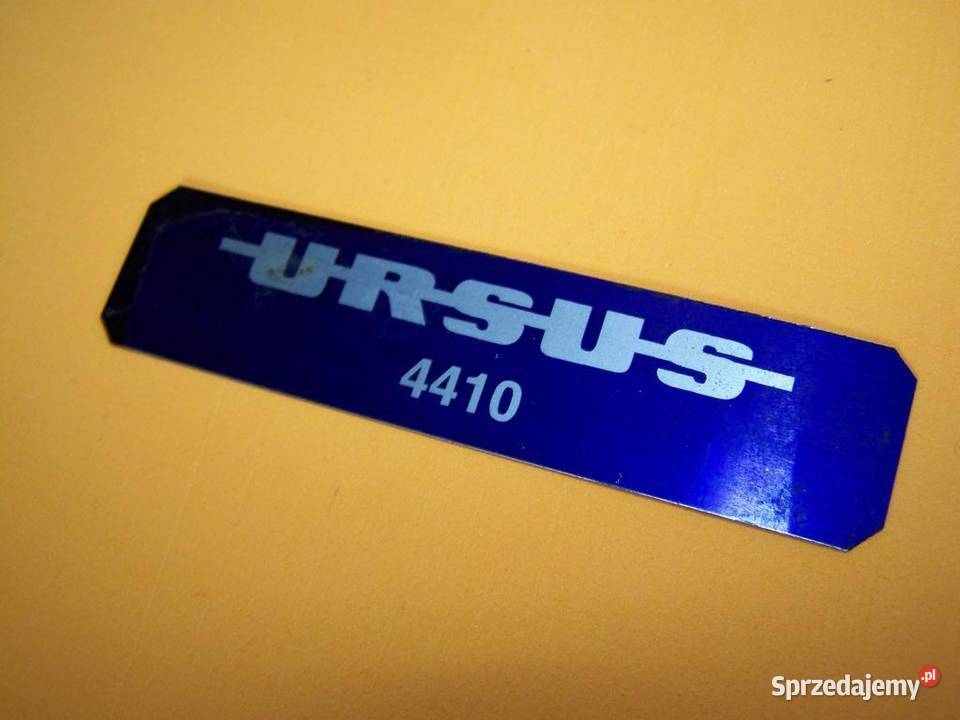 Ursus silnik 4410 oryginalna tabliczka silnika nieuszkodzony lubelskie Lublin