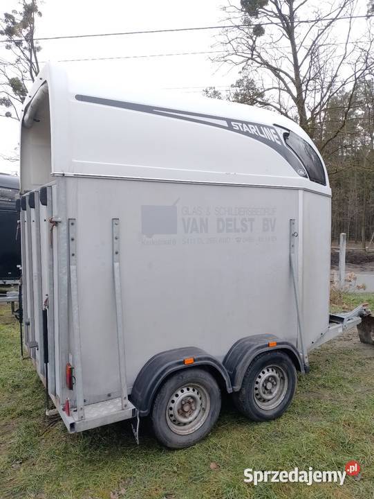 Do sprzedania przyczepa do przewozu dwóch koni Żerdzina