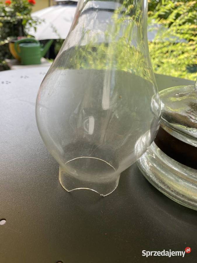 Lampa naftowa polska stara Antyki Zielonka