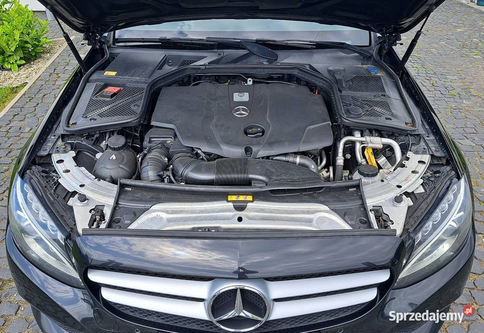 Mercedes W205 C klasa 22 diesel automat FUL czujnik zmierzchu Samochody osobowe Gorzów Wielkopolski