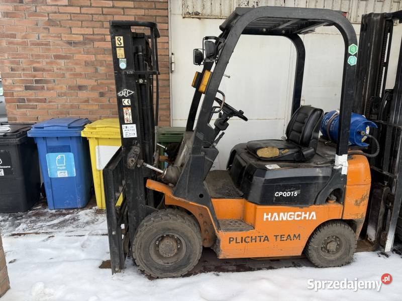 Wózek widłowy ZHEJIANG HANGHA model CPQD15 Warszawa