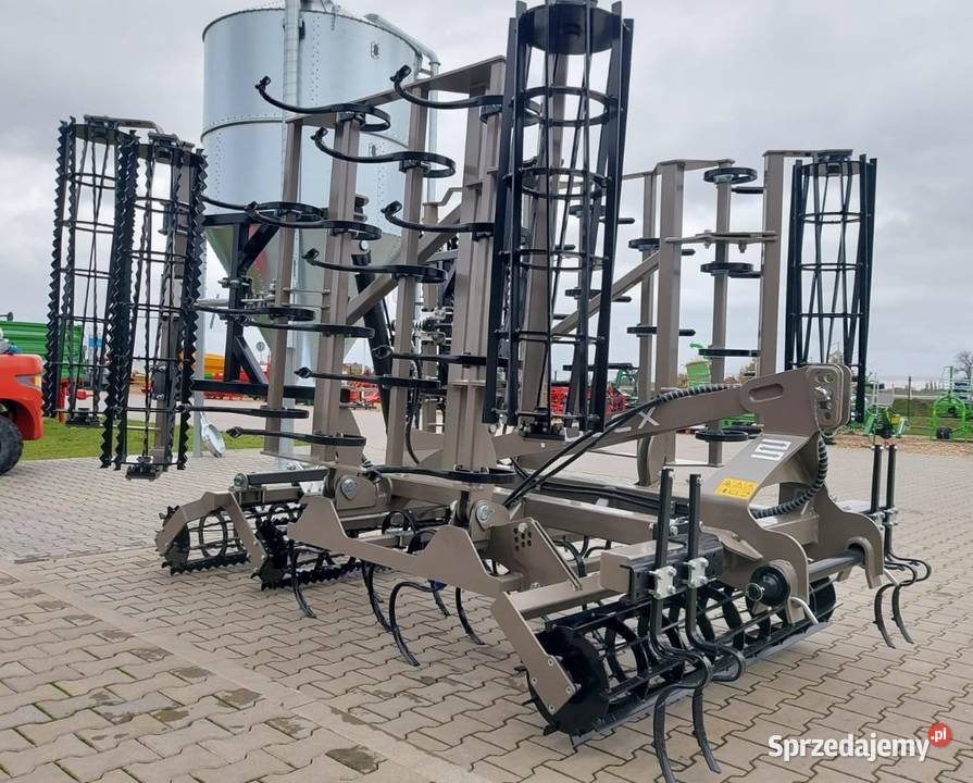 Agregat uprawowy hydraulicznie składany ROLEX łódzkie Bedlno