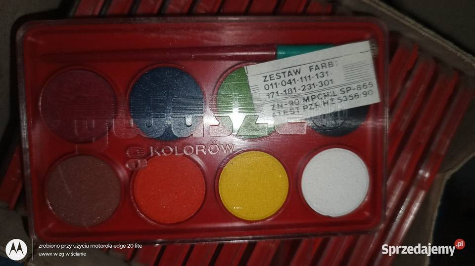 Farby plakatowe gwasze wysyłka Farby i akcesoria Włodawa sprzedam