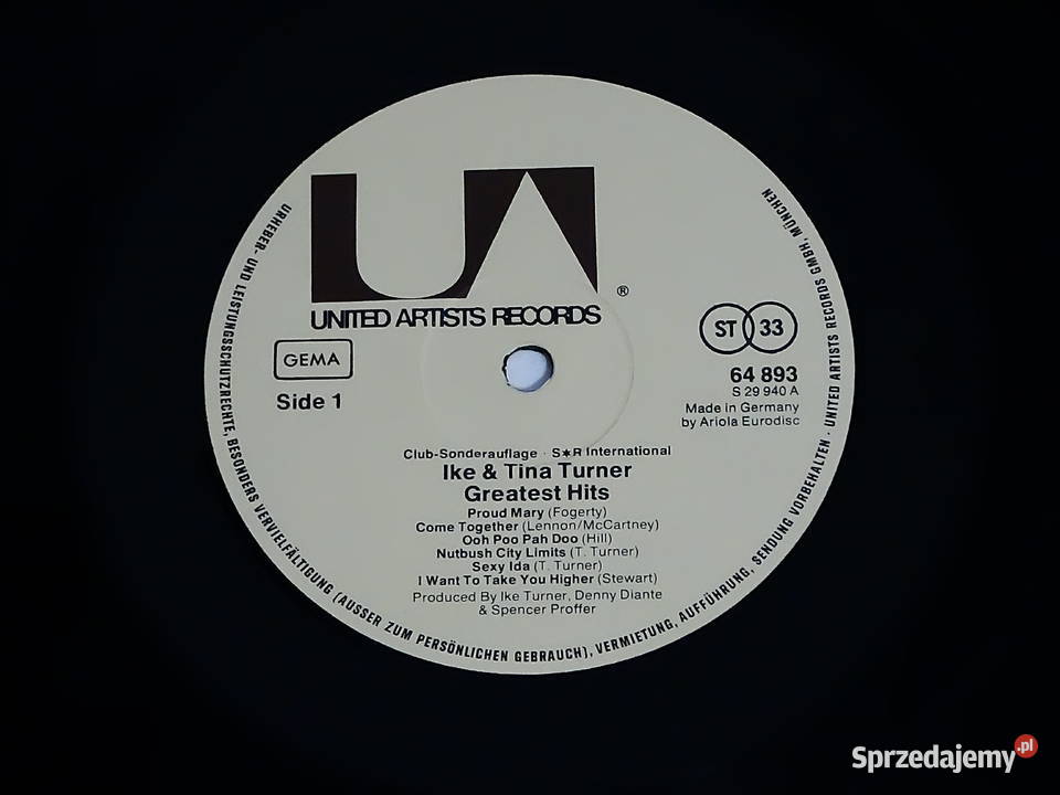 Ike Tina Turner Greatest Hits LP winyl 12 33 RPM