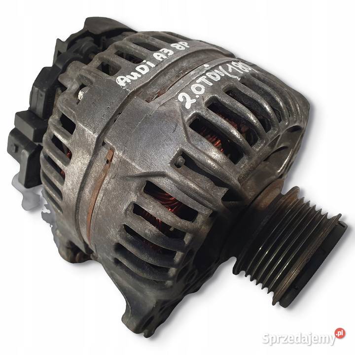 ALTERNATOR VW Golf V Audi A3 8P 20 TDI bosch osobowe Chełm