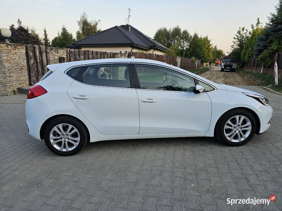 Kia ceed 16 full Bezwypadkowy Opłacony Szwajcar biały Lublin