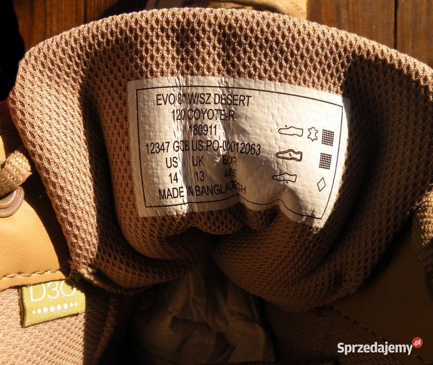 Buty 511 EVO 8 Desert 14R Militaria Wrocław