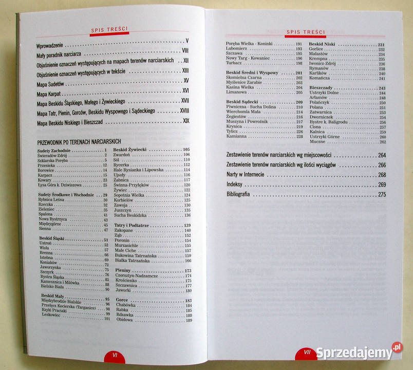 Polska gdzie na narty Przewodnik terenach Limanowa sprzedam