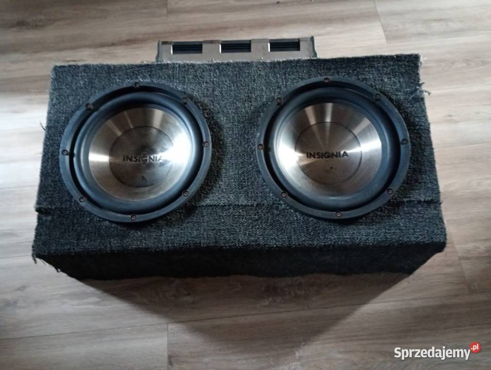 Tuba głośnik subwoofer wzmacniacz Motoryzacja Biała Podlaska