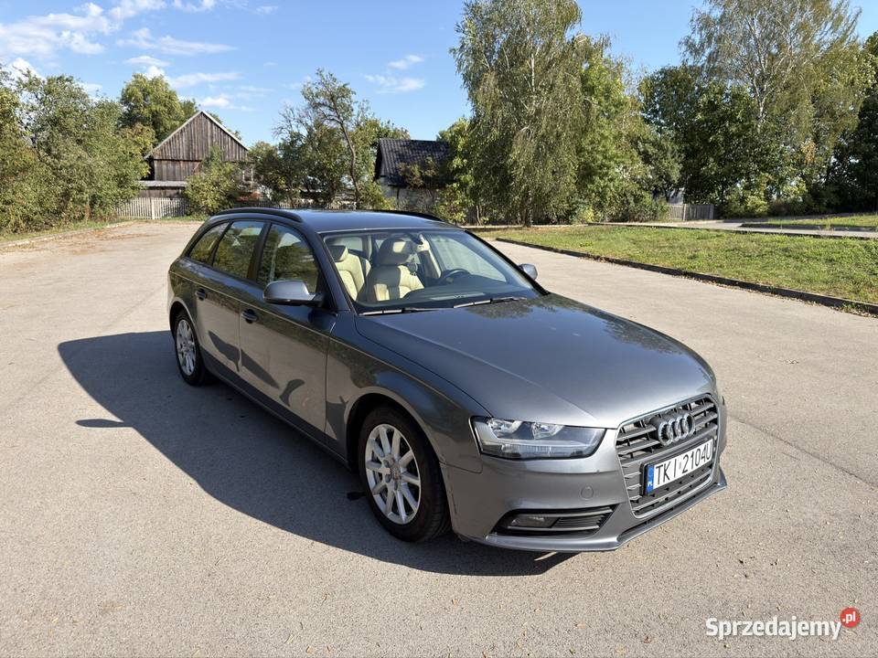 Audi A4 B8 2013r 20 tdi 2013r SKÓRA ALUFELGI Zarejestrowany w Polsce Kielce