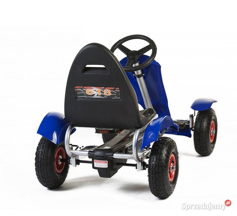BAWIBUS pojazd WIELKI GOKART NA PEDAŁY pompowane