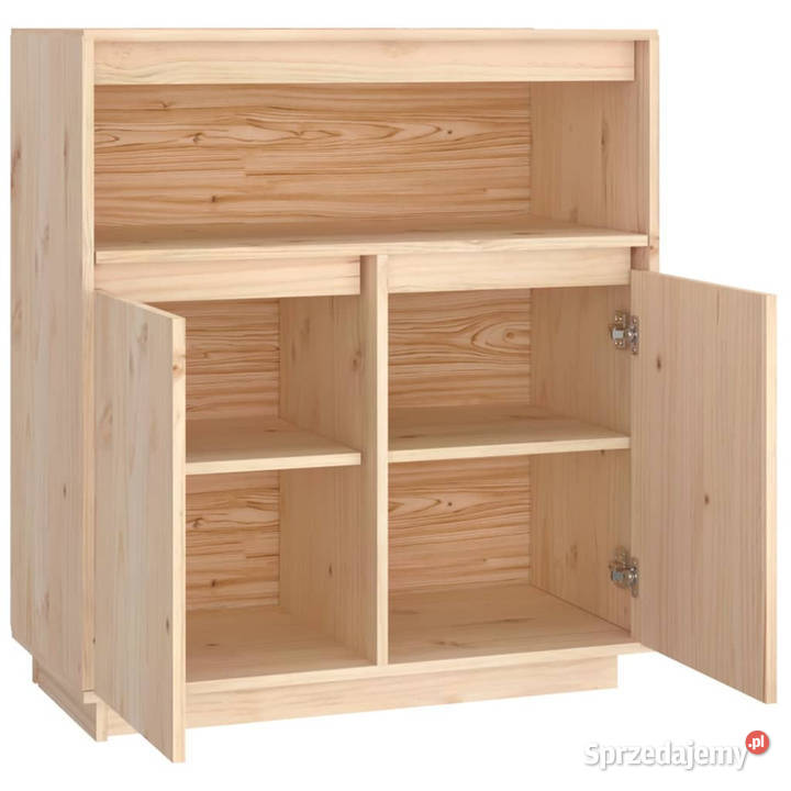 Szafka 70x34x80 lite drewno sosnowe WM814384 Warszawa