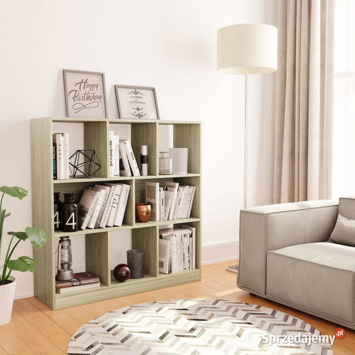 Regał na książki dąb sonoma 975x295x100 WM800174 Warszawa