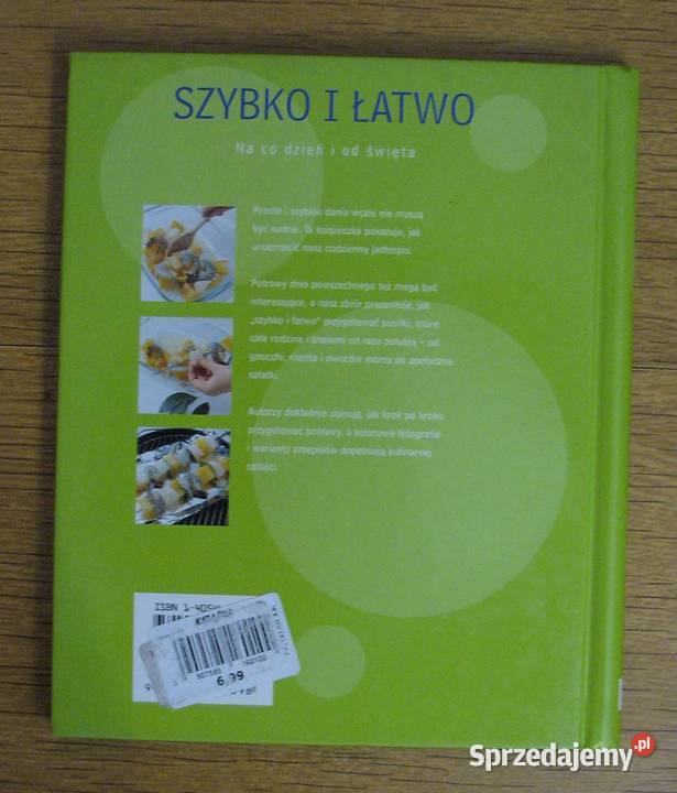 Szybko i łatwo Na co dzień i święta twarda sprzedam
