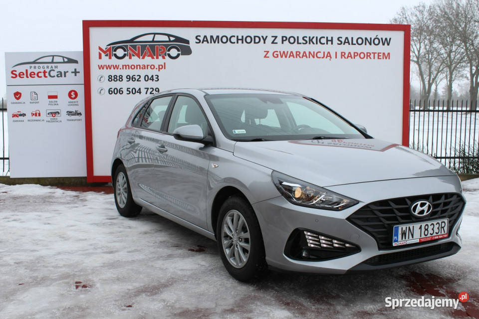 Hyundai i30 Modern 15 DPI 110 Benzyna Salon srebrny Włocławek