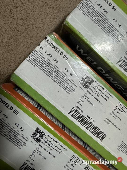 Elektrody spawalnicze sprzedam