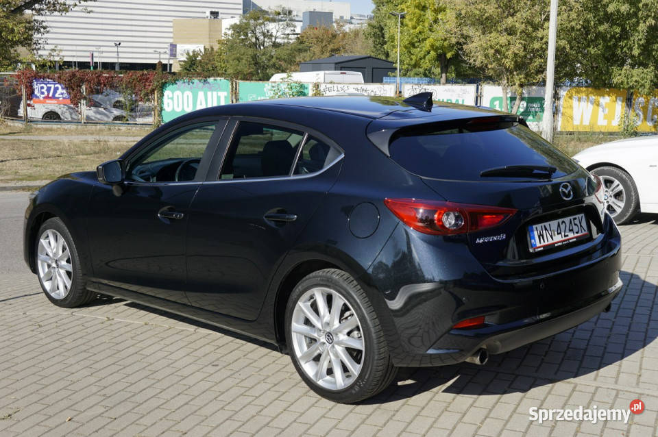 Mazda 3 salon SkyPassion super stan I rej 2018r serwisowany w ASO