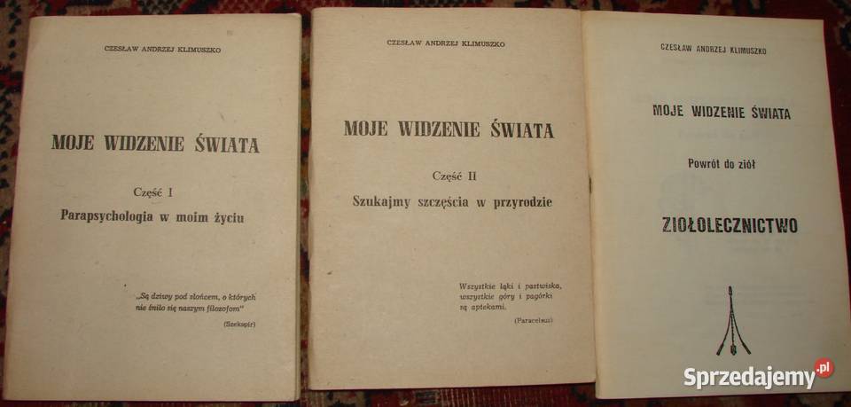 Andrzej Klimuszko książki sprzedam