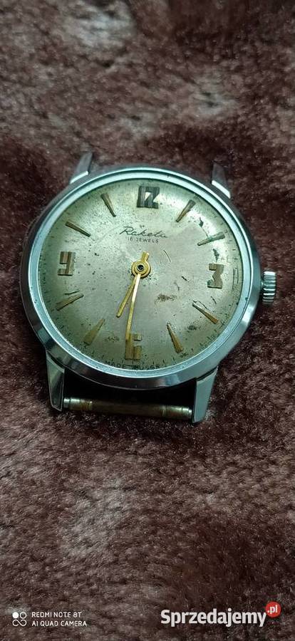 zegarek raketa mechaniczny made in ussr Poznań sprzedam