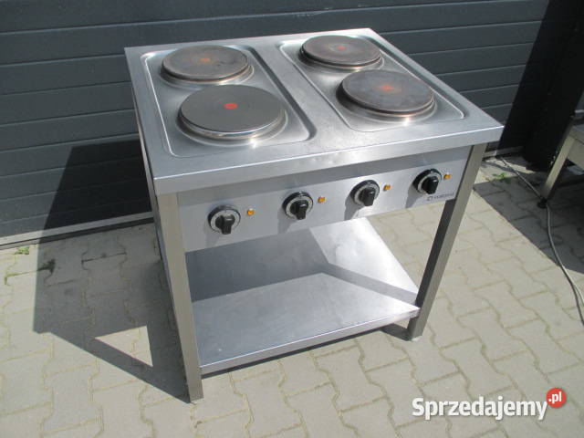 Kuchnia Elektryczna 4płytowa 104 kW 4x26 kW Gastronomia Ostrów Wielkopolski