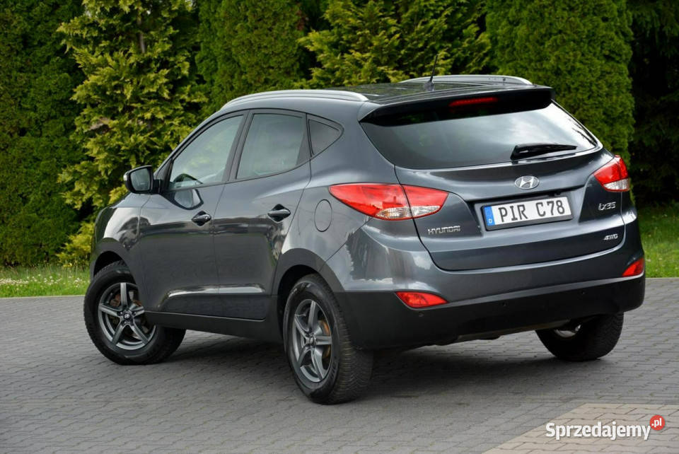 Hyundai ix35 Premium 4WD Skóry Keyless Go Navi światła przeciwmgielne Ostrów Mazowiecka