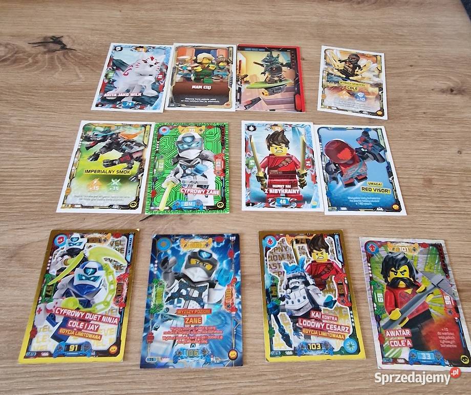 karty Lego kolekcjonerskie 12 zestaw Pozostałe Kraków