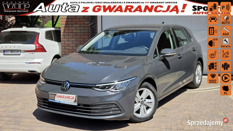 Volkswagen Golf 15 TSI EVO 130 LIFE ACC Front wspomaganie kierownicy Golf Aleksandrów Łódzki