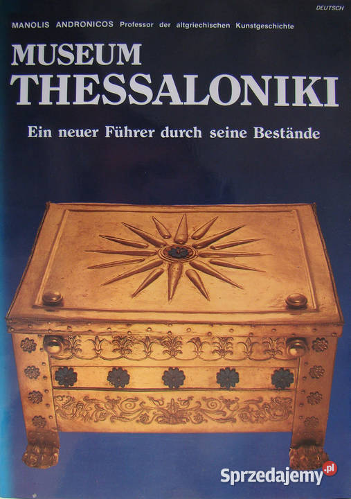 Przewodnik muzeum w Salonikach w Grecji w j niem Limanowa