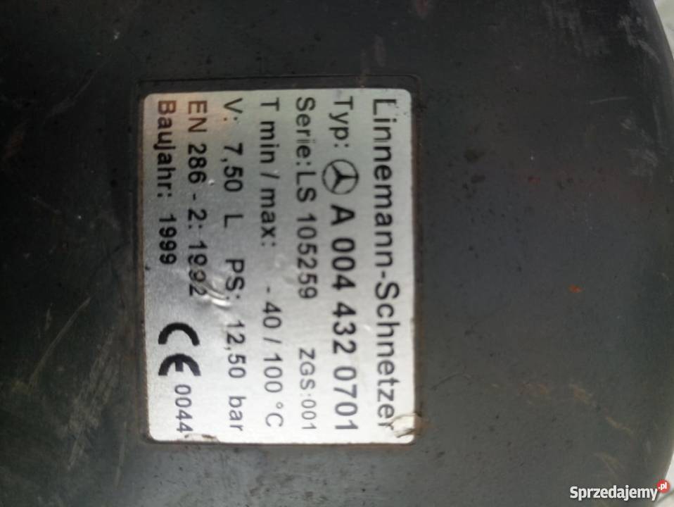 BUTLA POWIETRZA 75L ATEGOACTROS A801400373 ciężarowe Rzędowice