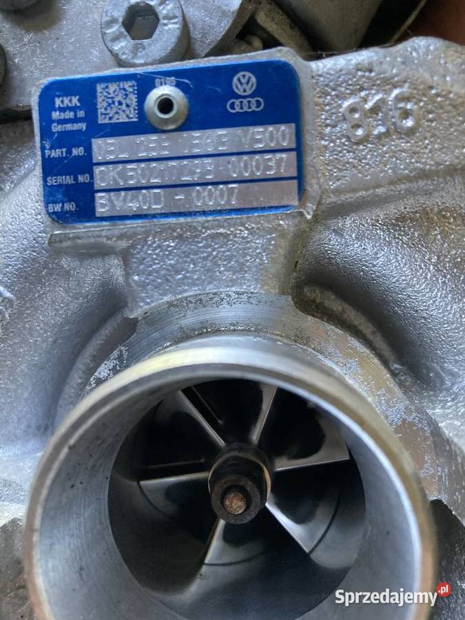 Turbina 20 TDI cff cfg 140 170 demontaż igła wielkopolskie Wolsztyn