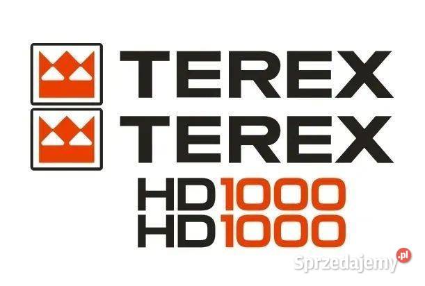 Naklejki oklejenie TEREX HD1000 Zamiennik Janików