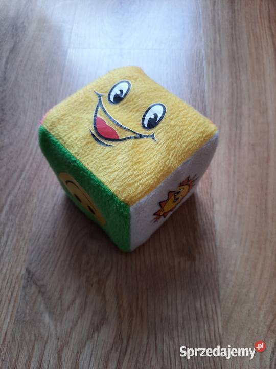 Duża kolorowa kostka edukacyjna grzechotka Warszawa