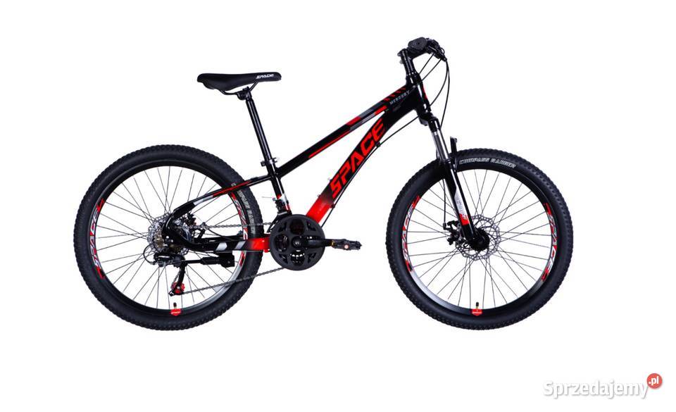 ROWER GÓRSKI MTB SPACE MERCURY 24 CZARNO Górskie, MTB Skawina