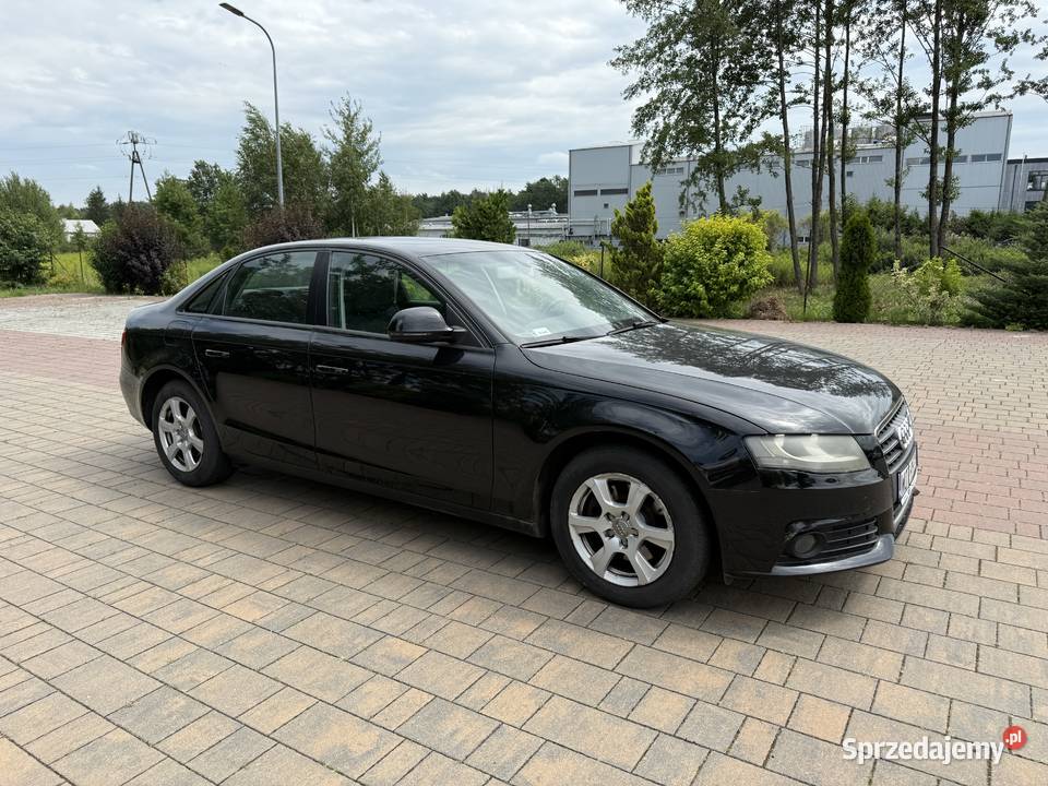 Audi A4 18 turbo sedan czarny Mińsk Mazowiecki