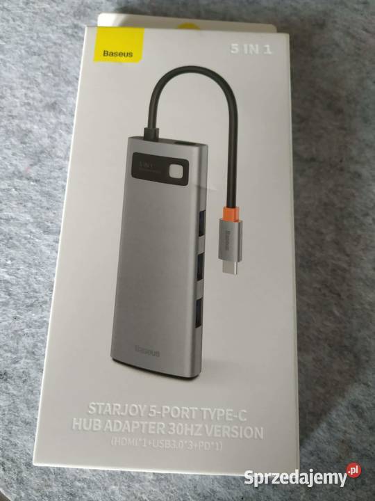 HUB TYPEC HDMI USB do MACBOOK 5w1 sprzedam
