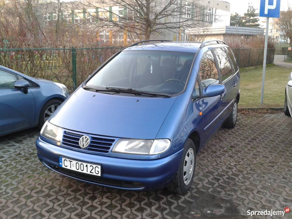Vw Sharan 19 tdi 110 7 osobowy centralny zamek Toruń