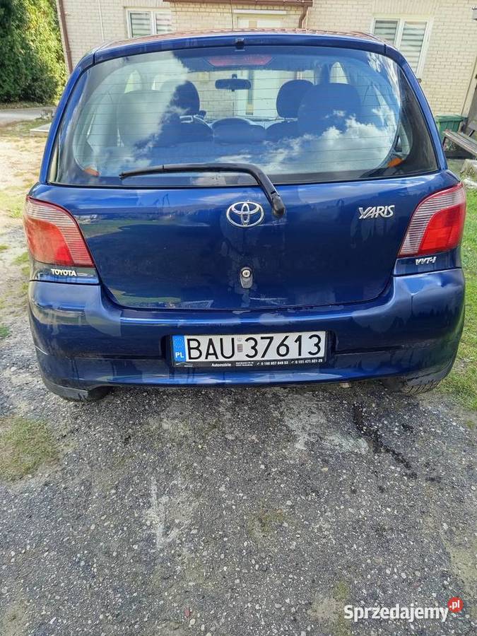 Toyota Yaris 13 2002r 244464km Augustów