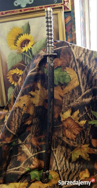 Stary japoński miecz samurajski katanaPięknie Sokółka