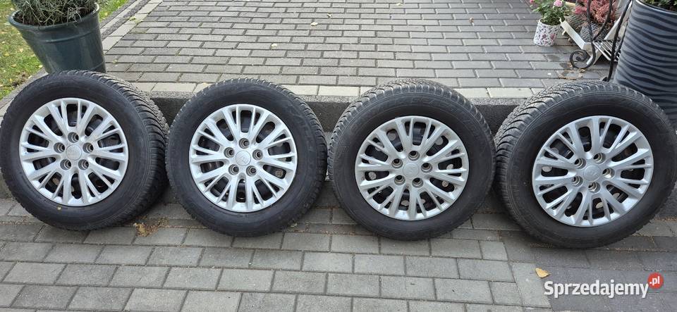 Koła felgi stalowe 15 Kia Hyundai z oponami Warszawa