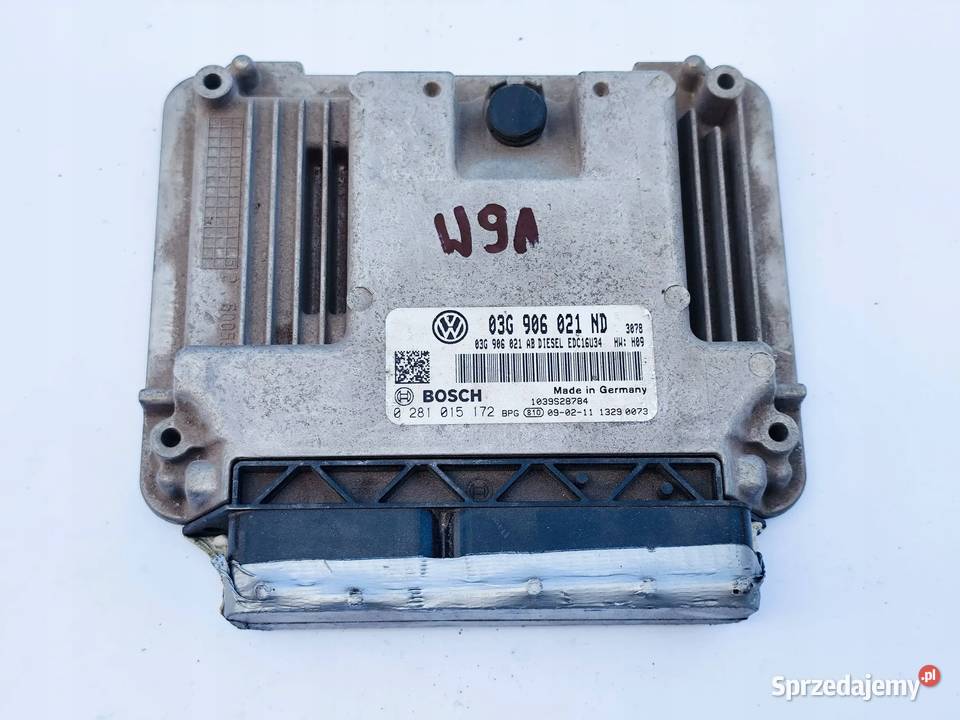 VW Golf V Touran I STEROWNIK KOMPUTER SILNIKA Komputery wielkopolskie Przemęt sprzedam