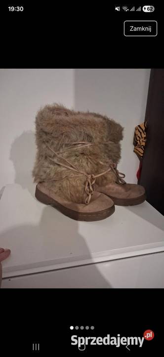 Buty zimowe z futerkiem